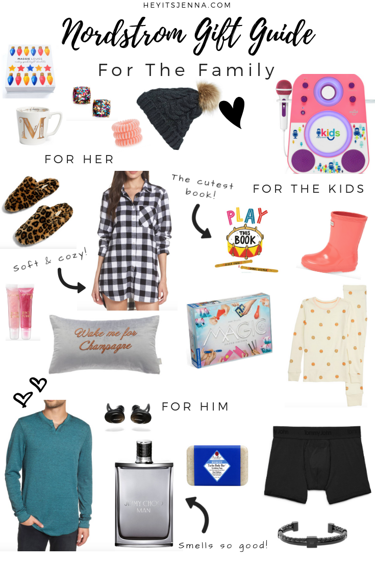 nordstrom family holiday gift guide